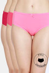 Zivame Low Rise Full Coverage Hipster Panty (Pack of 3) - Multicolor — thumbnail 1